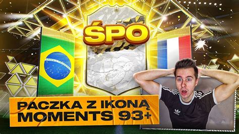 JAK TO MOŻLIWE MOJA PACZKA z IKONĄ MOMENTS 93 FIFA 22 YouTube