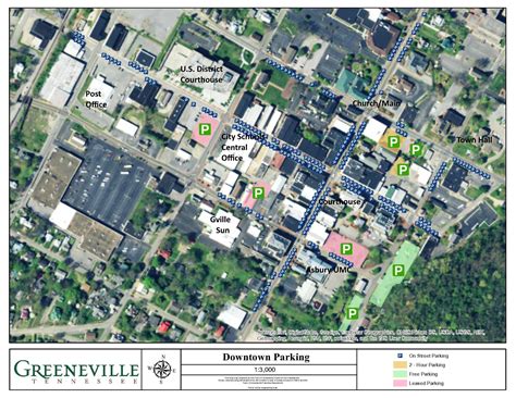 Greeneville Tennessee Map