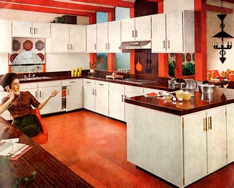 30 Vintage Kitchens From Atomic Age To Disco Era