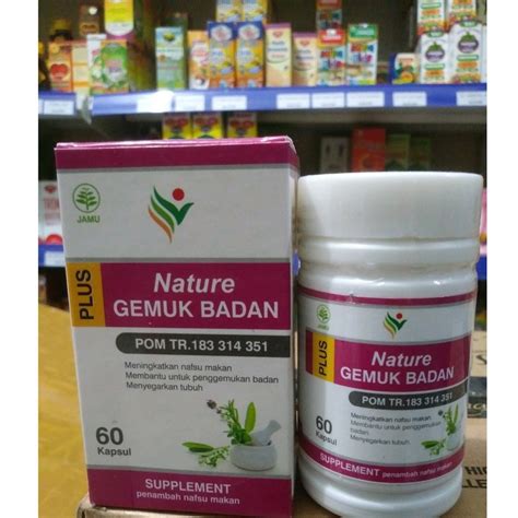 Jual OBAT PENAMBAH BERAT BADAN Resmi BPOM Busui Ampuh Original Nature