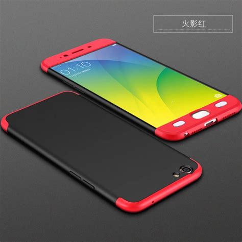 For Oppo F S Case Luxury Hard In Matte Armor Hybrid Protective Back