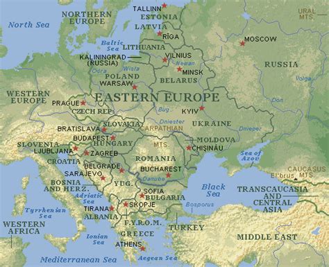 map  eastern europe crayfish species checklists