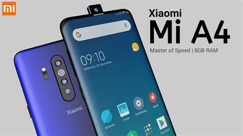 Xiaomi Mi A4 Official Look And Price And Launch Date In India