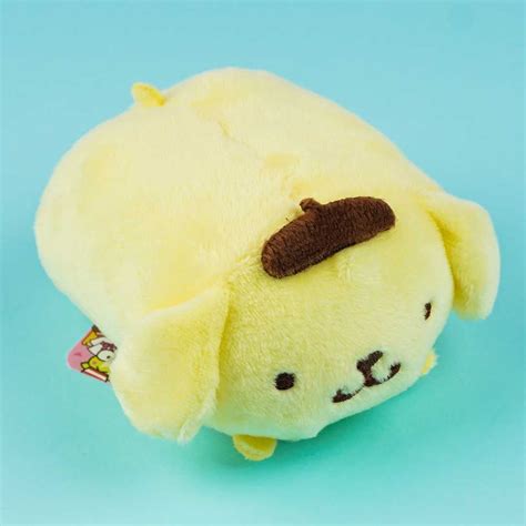 Have fun collecting this super cute Pompompurin plushie! This round mini-sized cutie comes from ...