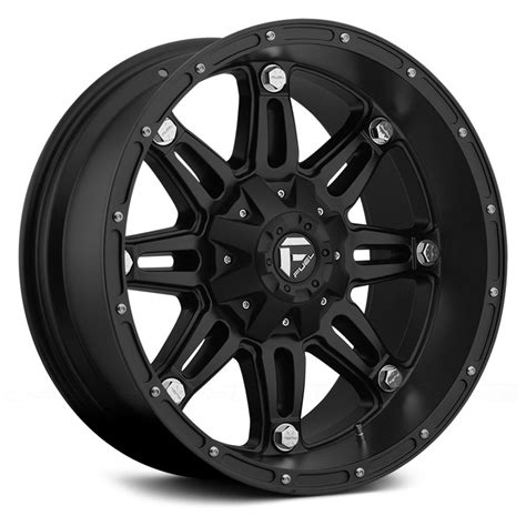 FUEL® HOSTAGE Wheels - Matte Black Rims