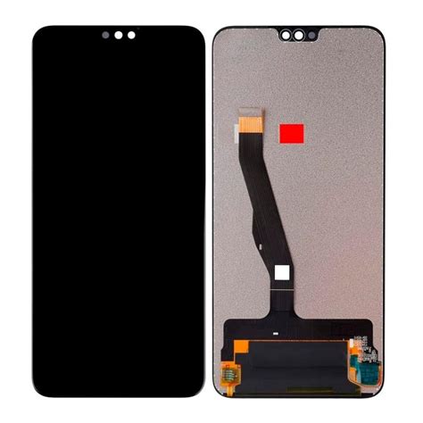 LCD With Touch Screen For Huawei Honor 8X Black By Maxbhi