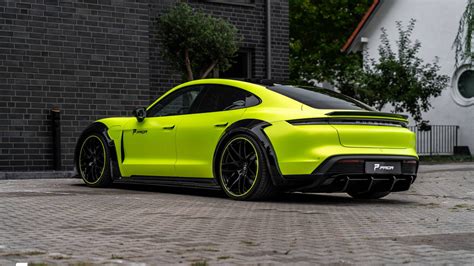 La Porsche Taycan Widebody De Prior Design Ne S Excuse Pas WikiAUTO Ca