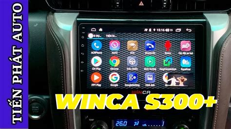 man hinh dvd android winca  lap cho xe suzuki ciaz youtube