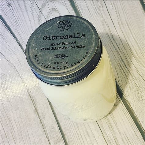 Citronella Candle | Steele Family Farm