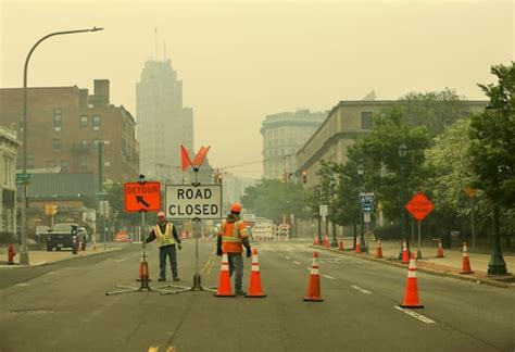 Canada Wildfire Smoke Slowly Fades Over Central Ny But Air Advisory Remains