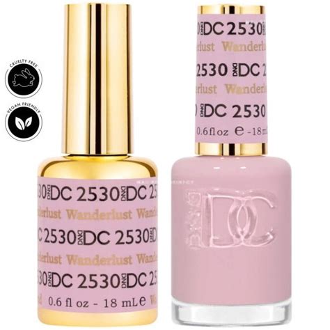 DND DC Duo Gel Nail Polish Set Wanderlust 2530 2 X 18ml Nail