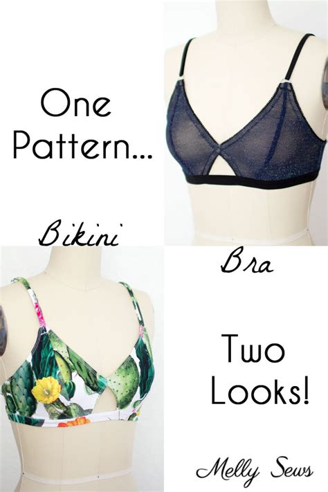 Sew A Bikini Top Diy Bikini Tutorial Melly Sews 13019 Hot Sex Picture