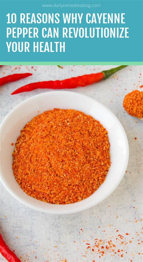 Reasons Why Cayenne Pepper Can Revolutionize Your Health Detox