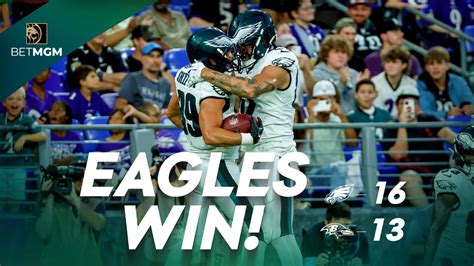 Game Recap: Eagles 16 - Ravens 13