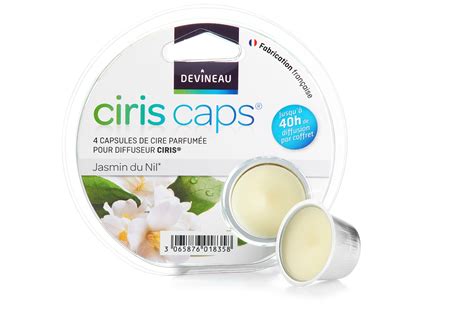 Diffuseur Dambiance Devineau Ciris Capsules De Cire Jasmin Du Nil