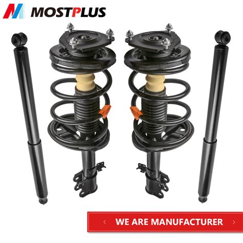 Set 4 Front Rear Shock Absorbers Struts Assembly For 2001 2005 Toyota