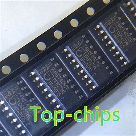 10 Pcs 74HCT4052D Dual 4 Channel Analog Multiplexer Demultiplexer SOP