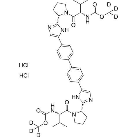 Daclatasvir D6 Hydrochloride BMS 790052 D6 Hydrochloride Stable