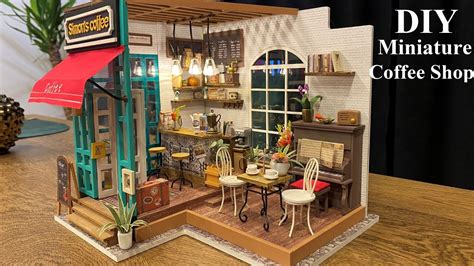 Diy Miniature House Simons Coffee Shop Satisfying And Relaxing