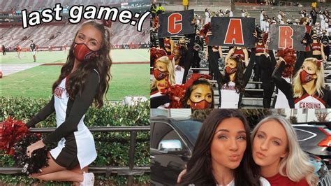 Vlogmas 1 Last College Cheer Gameday Of The Season Usc Vs Uga