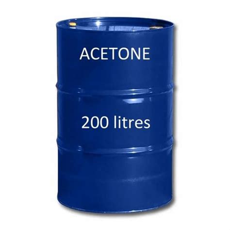 Acetone Solvent 160 Kg Drum For Industrial Equipment Cleaning At Rs 98