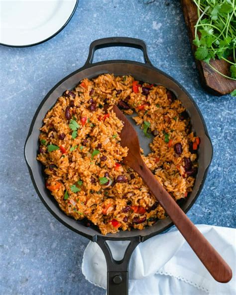 Spanish Rice And Beans Easy Pantry Meal A Couple Cooks