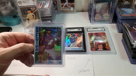 Beckett Vs Psa Vs Sgc Card Grading Basics Knowledge Etc Youtube