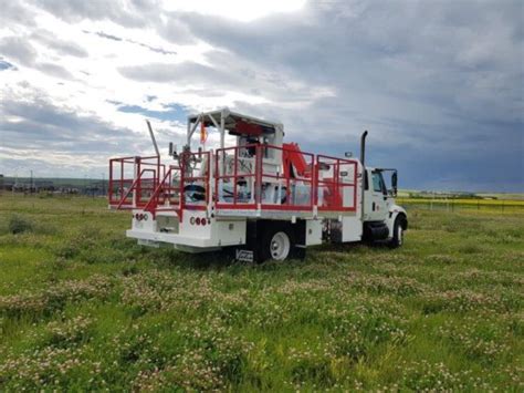 Slicklinewireline Skid Unit In Calgary Alberta Canada