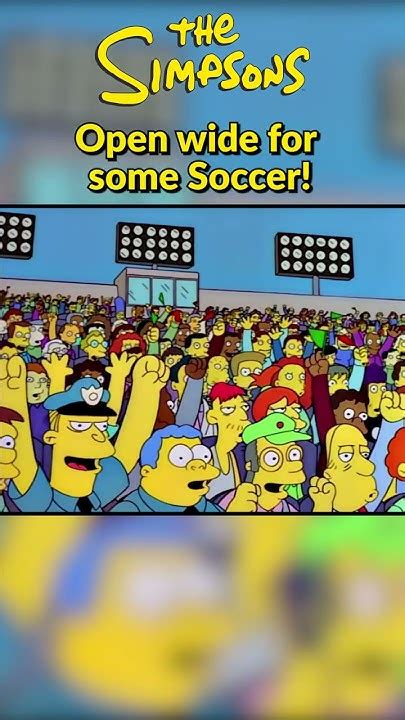 Open Wide For Some Soccer The Simpsons Shorts Youtube