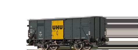 67450 Gedeckter Güterwagen G10 UHU DB N Güterwagen BRAWA