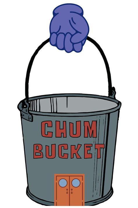 Chum Bucket Digital Art Download Svg Pdf Png Unique Underwater
