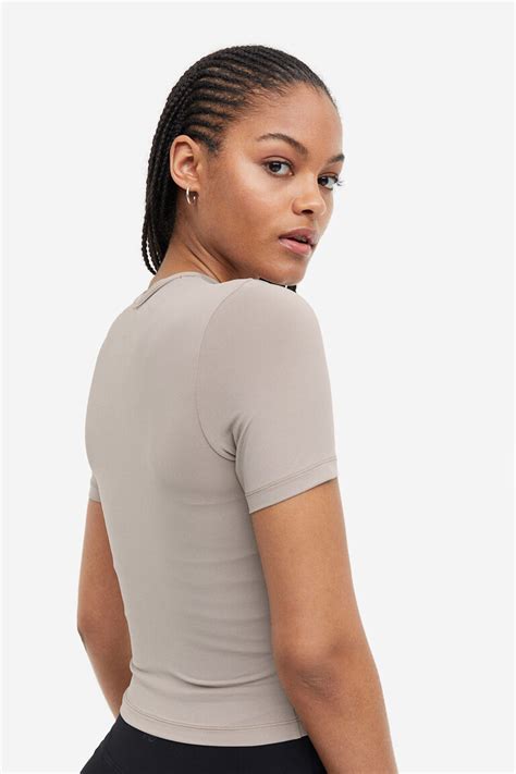 Drymove™ Cropped Sports Top