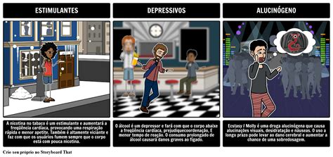 Categorias De Drogas Storyboard Por Pt Examples