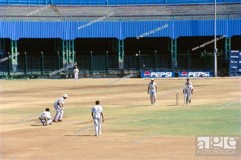 Cricket match at Jawaharlal Nehru Stadium, Pune, Maharashtra, India, Asia, Stock Photo, Picture ...