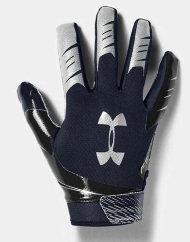 Under Armour Men S Ua F Football Gloves Midnight Navy