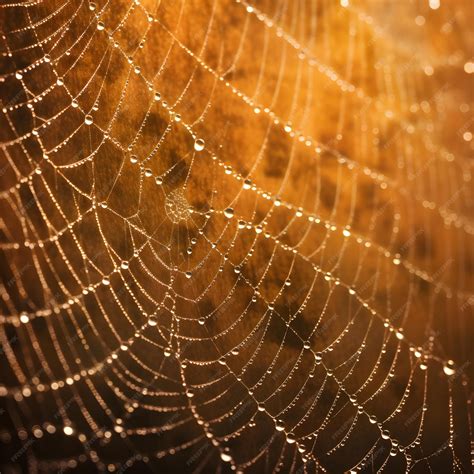 Premium Ai Image Cobweb Texture