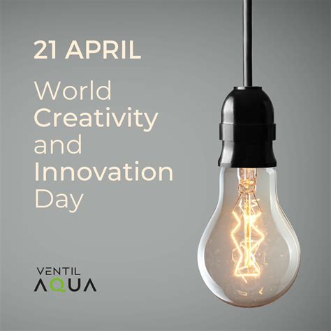 World Creativity And Innovation Day Ventilaqua