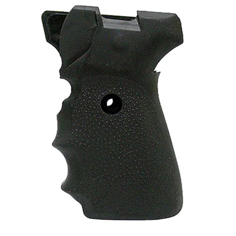 Hogue 31000 Rubber Grip Black Rubber With Finger Grooves For Sig P239