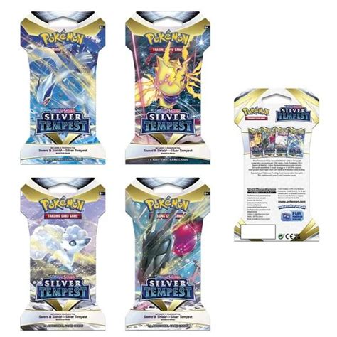 Pokemon Tcg Swsh 12 Silver Tempest Booster Blister Pack Random Neo