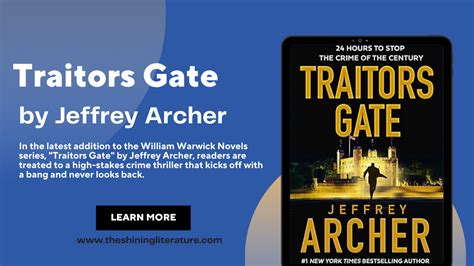 Traitors Gate by Jeffrey Archer - The Shining Literature