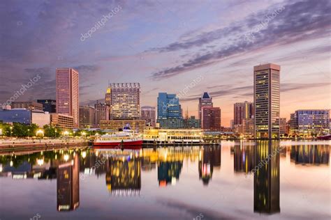 Baltimore Inner Harbor Skyline Stock Photo by ©sepavone 114985248