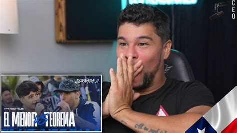 REACCIÓN a EL MENOR VS TEOREMA FMSCHILE J2 LA REVANCHA DE REDBULL