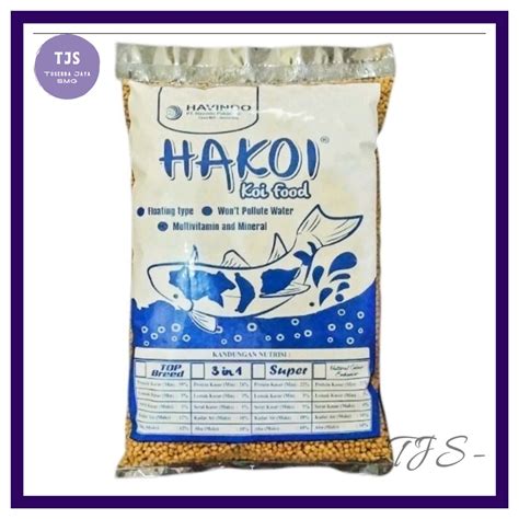 Jual Hakoi Koi Food In Coklat Makanan Ikan Shopee Indonesia