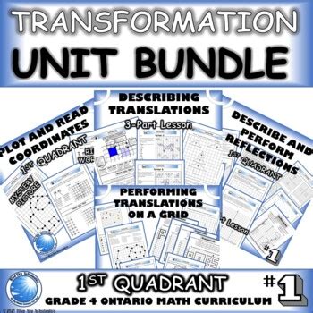 Location and Movement Unit: Transformations in the 1st Quadrant | TPT