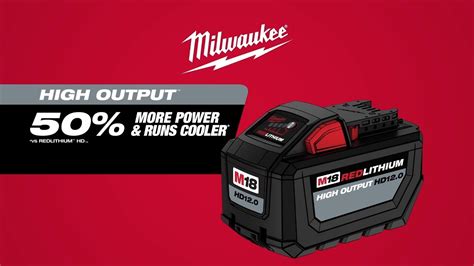 Milwaukee Electric Tools M High Output Hd Battery Pack A