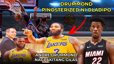 LOS ANGELES LAKERS UPDATE ANDRE DRUMMOND NAKAPAGLARO NA YouTube