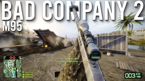 Battlefield Bad Company 2 Multiplayer With The M95 Youtube