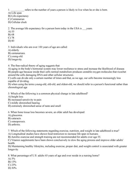 Final Exam Quiz Motor Work Refers To The Number Of Years