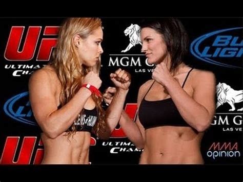 Gina Carano Vs Ronda Rousey YouTube