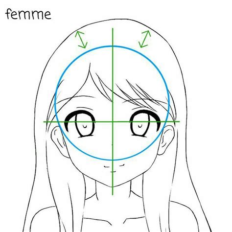 Dessiner Une Femme Drawing Heads Manga Drawing Face Drawing Manga